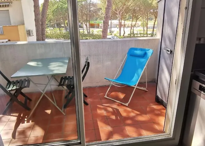 2 Pieces Mezzanine Avec Piscine Apartamento Agde